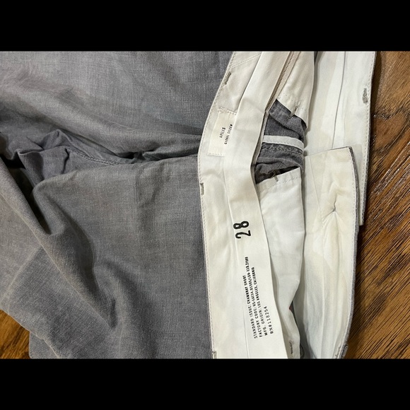 Apolis Chambray Short in Gray - Picture 5 of 5